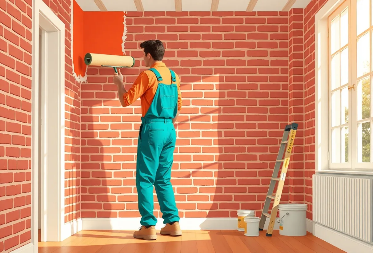 Peintre Lillers 62190 en intervention sur un chantier
